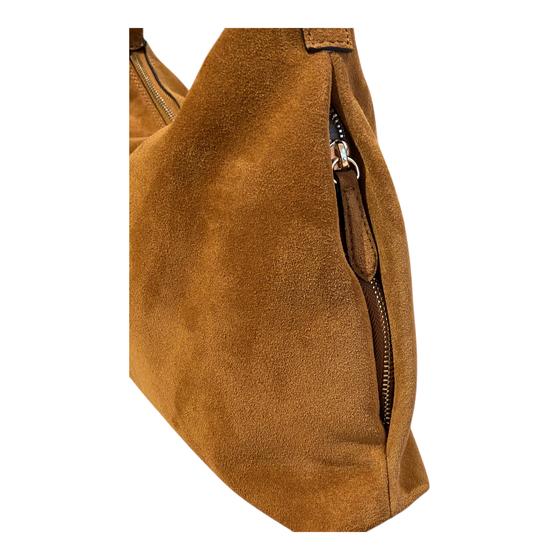 abro ALL IN ONE Hobo bag small, cuoio