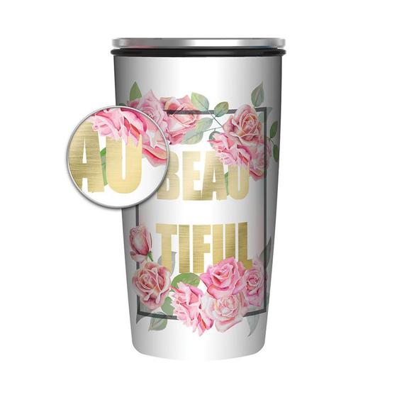 Becher | Slide Cup / To Go Becher -  Beautiful Rose gold  