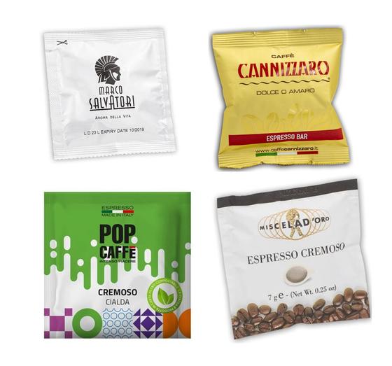 ESE Pads Proben_Schönbergers Kaffeegreissler