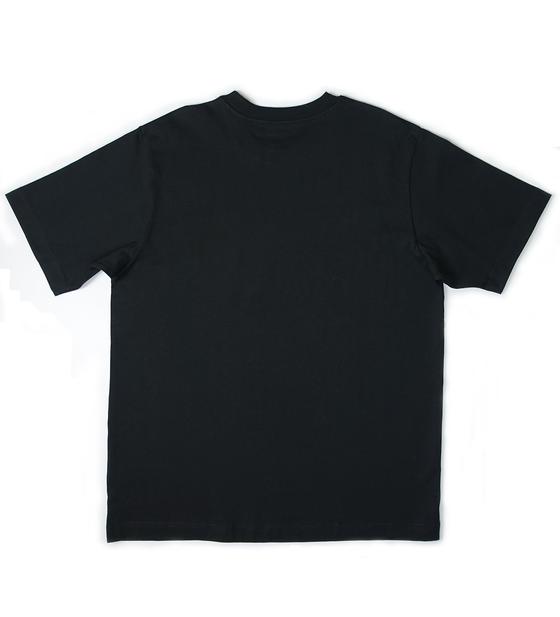 goldmarie LOVE PEACE MOIN T-Shirt - Neonschrift Look Label - schwarz - Unisex