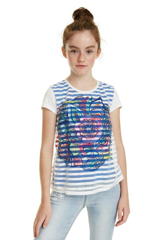 T-Shirt "Nueva York", doppellagig vorne