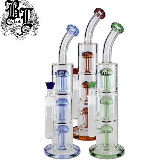 Perkolatorbong, Black Leaf®, Tripple Perc, alle Farben