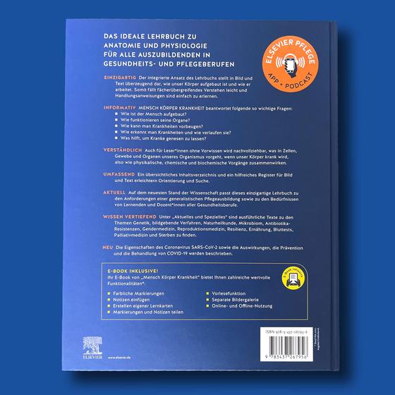 Buchtitel "Mensch Körper Krankheit"