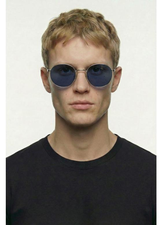 eco SHADES Sonnenbrille VANG - silber - grau - Unisex 