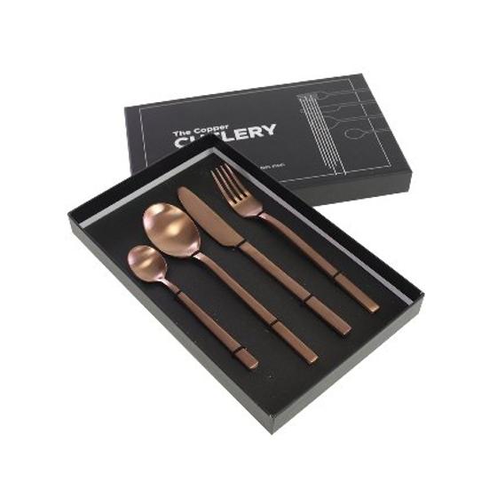 Besteck | 4tlg. Besteck Set The Copper Cutlery - kupfer