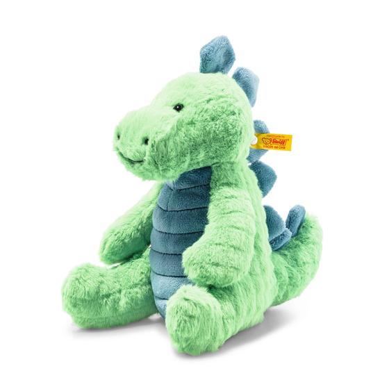 Steiff Kuscheltier Spott Stegosaurus 28 cm Sitzend Grün Petrol