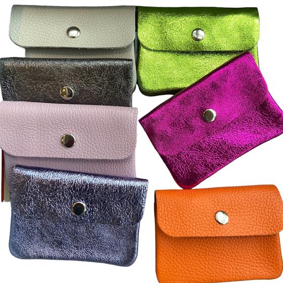 Geldbörse MINI flieder metallic lilac