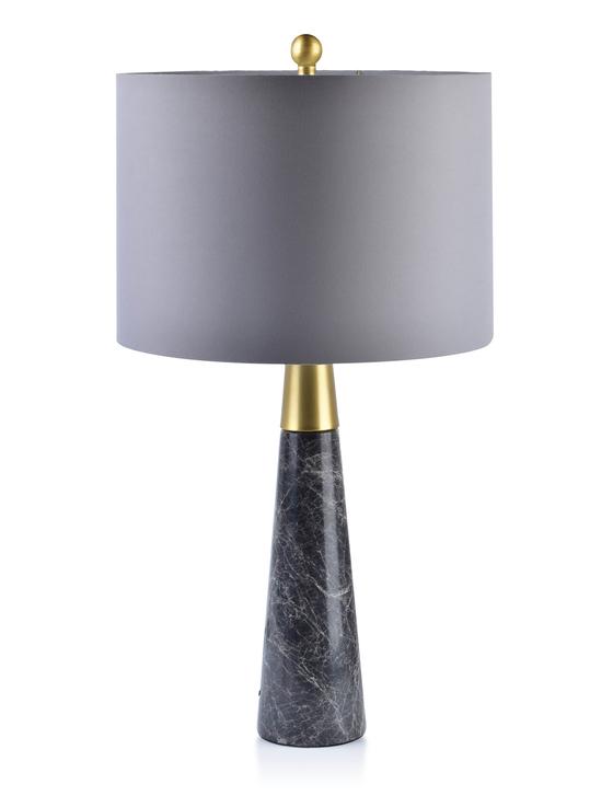 Lampe | Tischlampe CHIARA - grau