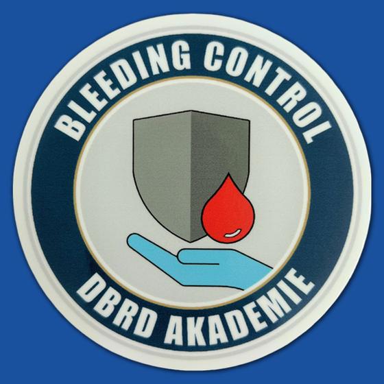 Bleeding-Control-Aufkleber