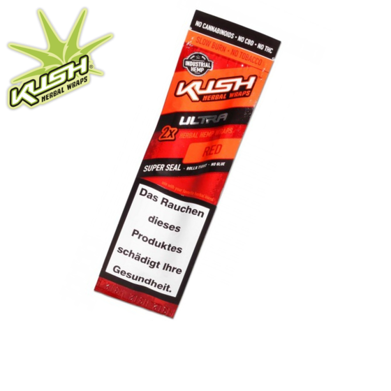 Hemp Wrap, Kush® Ultra, Red