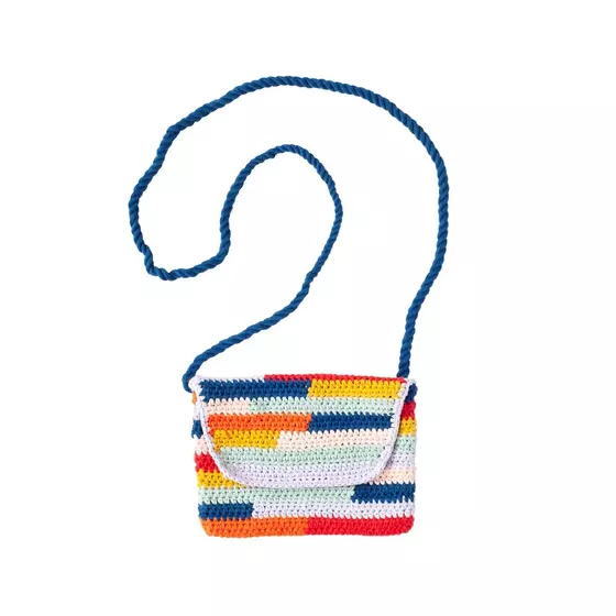 Häkeltasche "Regenbogen"