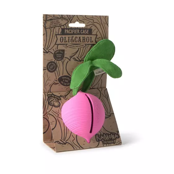 Oli&Carol Pacifier Case Ramona the Radish 