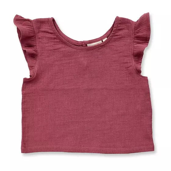 Sense Organics Musselin Top Hoolia Rose Brown