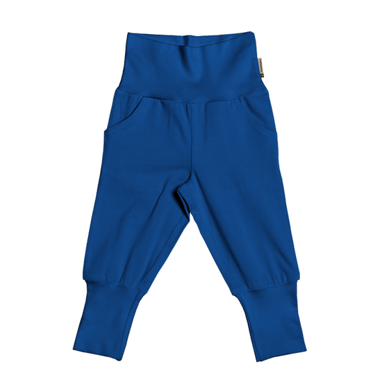 Pumphose "Solid Blue", Biobaumwolle, GOTS-zertifiziert