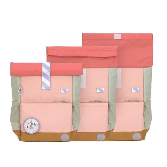 Lässig Kinderrucksack Rolltop Sunny Explorer Rose Pink