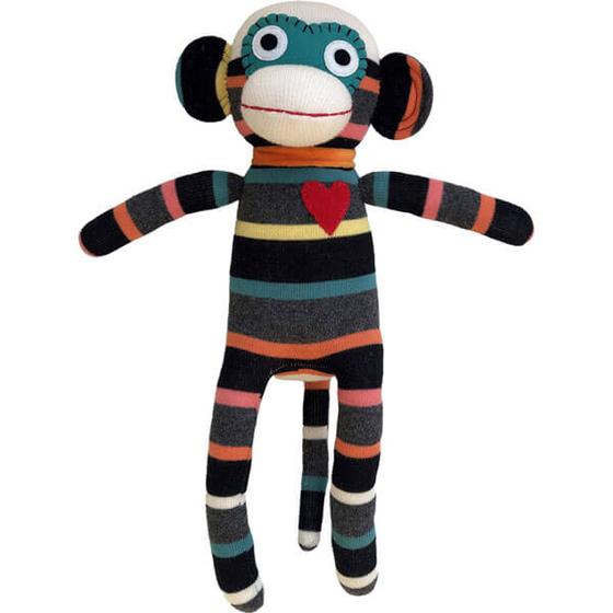 HickUps Sockenaffe Black/ Grey Multi