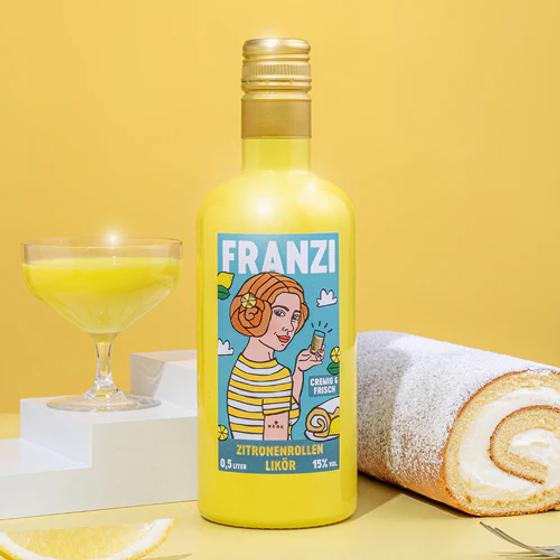 FRANZI Zitronenrollen Likör - 500ml
