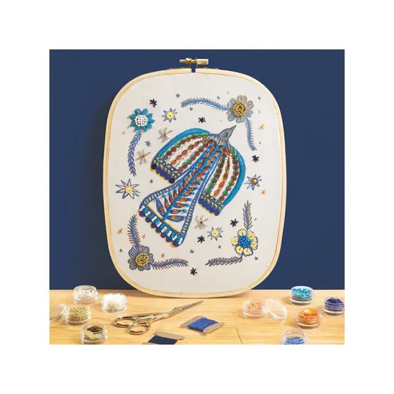 Djeco Atelier 59 Perlenstickerei Vogel