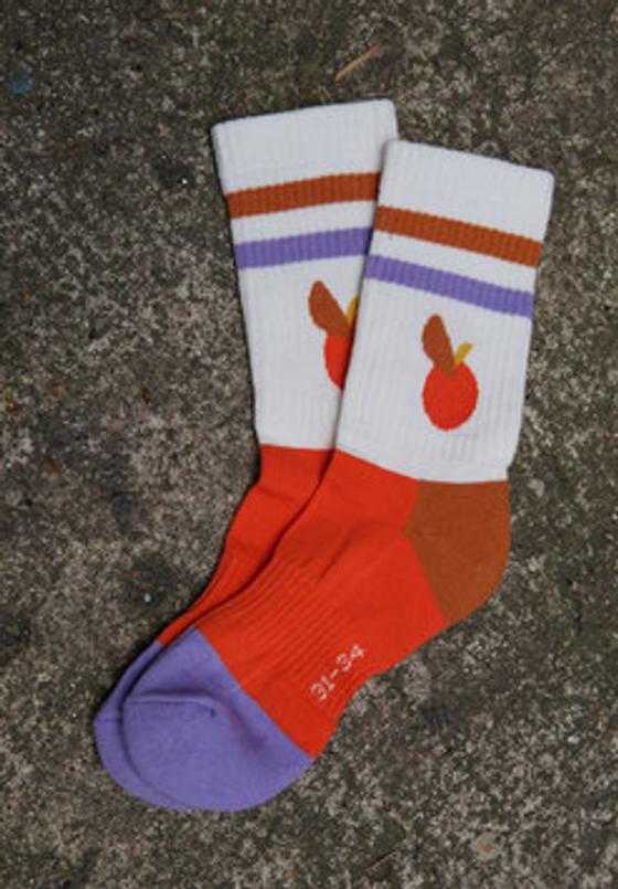 Fräulein Prusselise Bio Tennissocke Obst