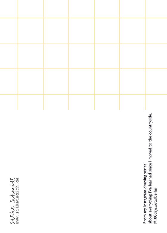 Silke Schmidt, Postkarte Garden Giveaways 