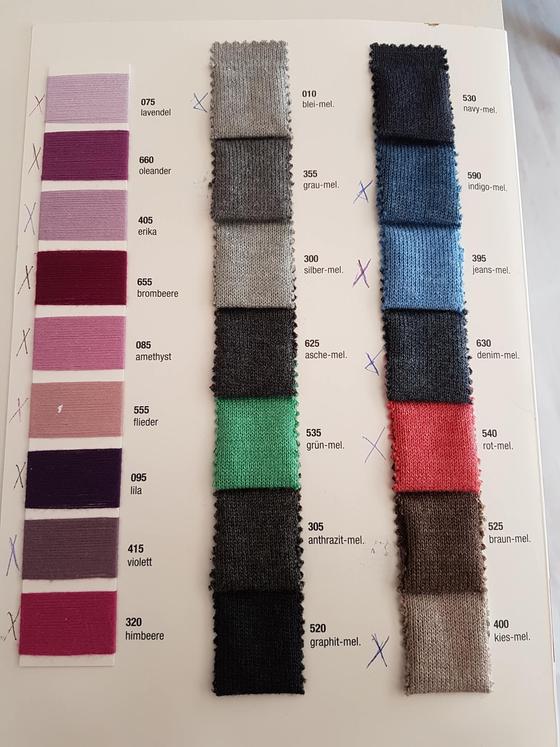 Baumwoll-Acryl-Garn Bobbel – d=100 m Einheit