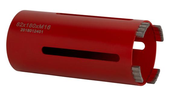 Diamant Trocken-Bohrkrone <br> Ø 32 - 162 mm <br> Nutzlänge 180 mm 
