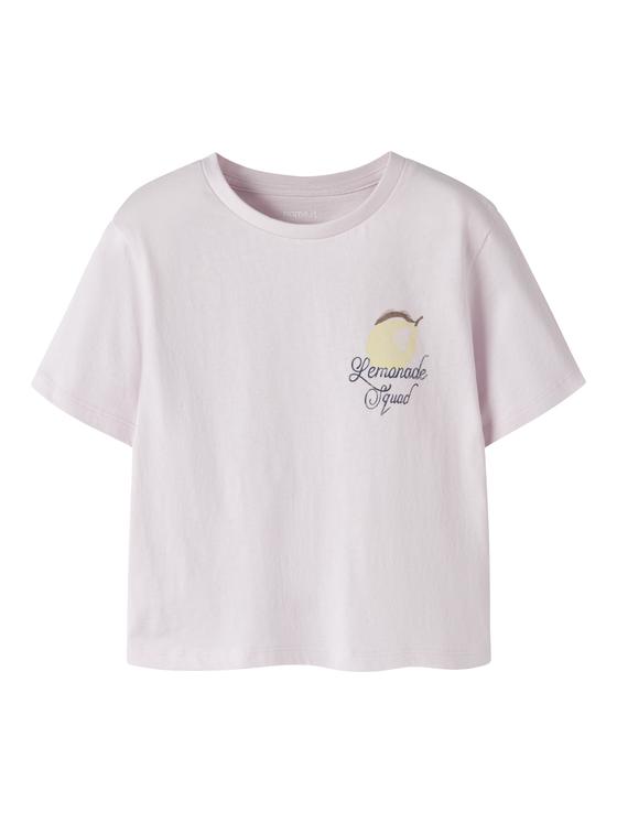 Name It T-Shirt Lemonade Squad Cradle Pink