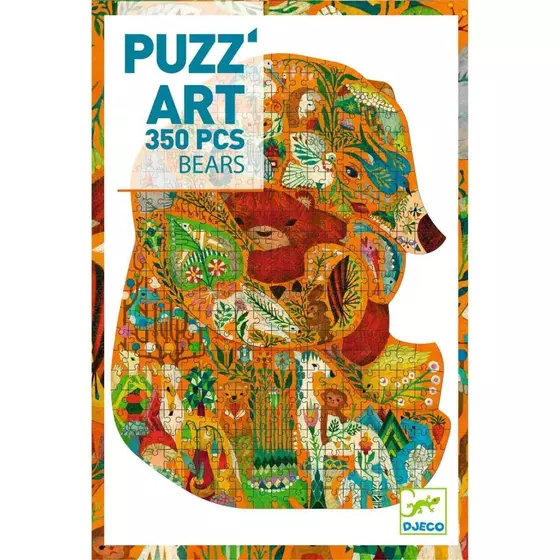 Djeco Puzzle Puzz'Art Bären 350 Teile