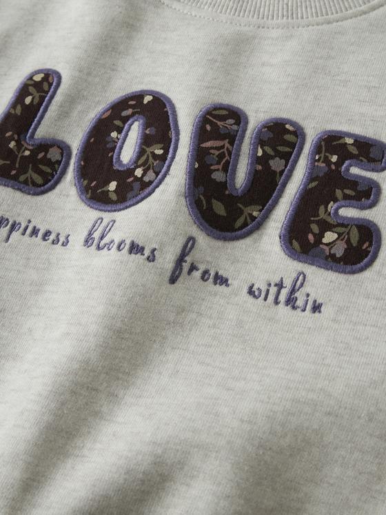 Name it Sweatshirt Love Peyote Melange