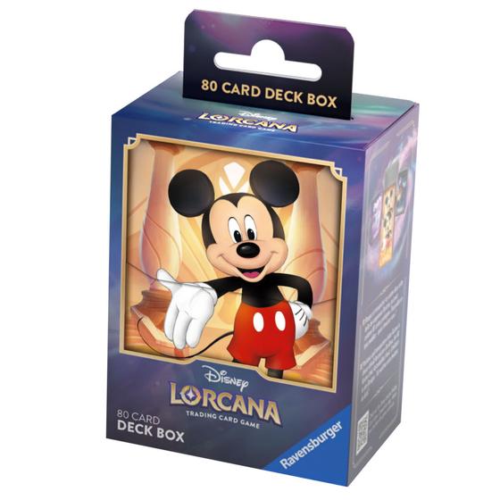 Disney Lorcana:Card Deck Box,Mickey - Ravensburger