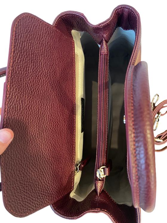 Maxima Handtasche mittel burgundy, bordeaux
