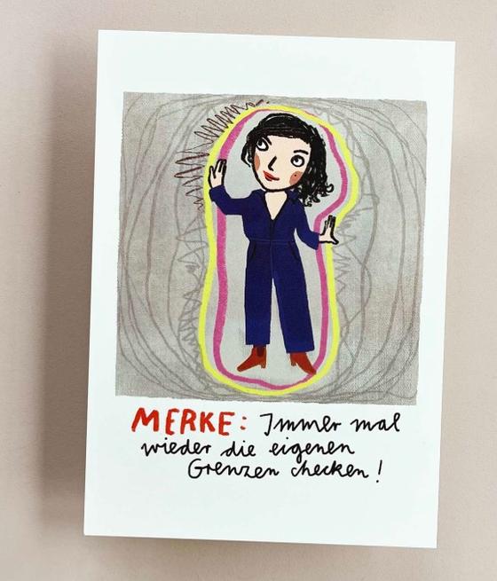 Silke Schmidt Mini Druck Grenzen