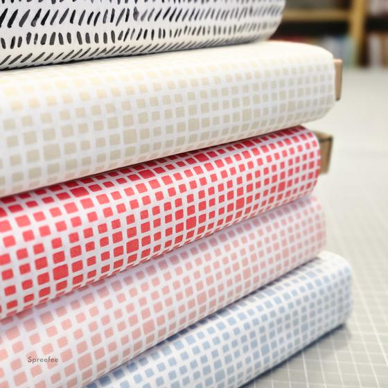 Art Gallery Squared Elements Rosewater rose Karos