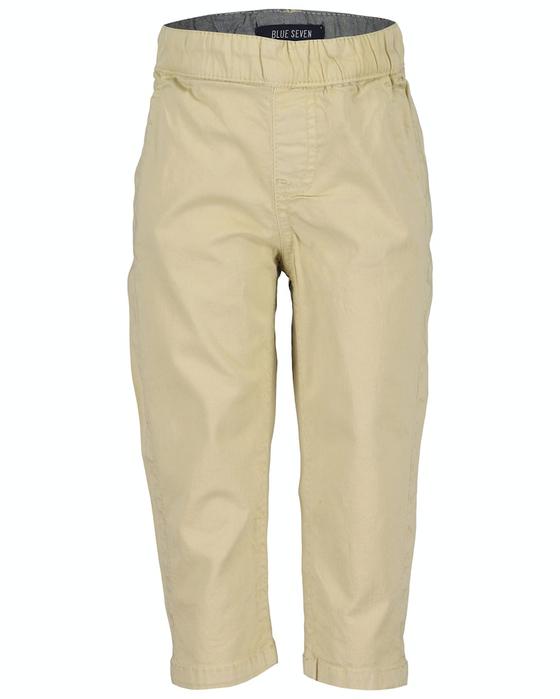 Schlupfhose, reine Baumwolle, beige