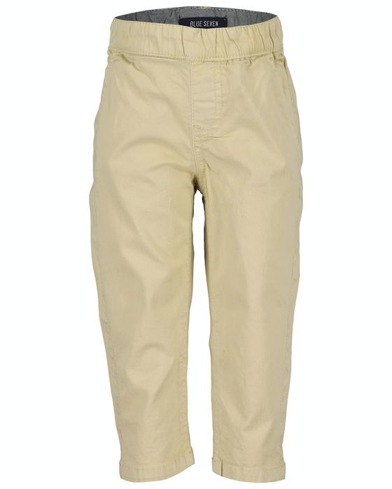 Schlupfhose, reine Baumwolle, beige