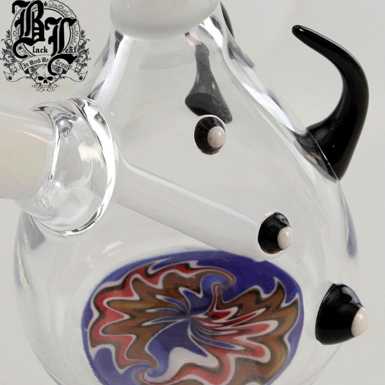 Glasbong, Black Leaf®, Hörner, Gelb