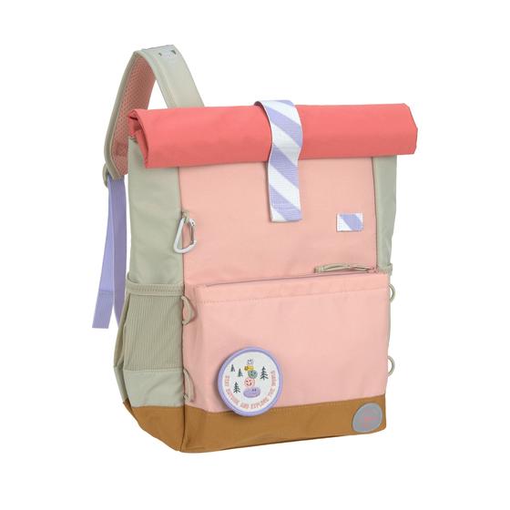 Lässig Kinderrucksack Rolltop Sunny Explorer Rose Pink