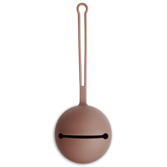 Mushie Silicon Schnulleraufbewahrung Cloudy Mauve