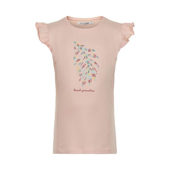 T-Shirt, Biobaumwolle, peach
