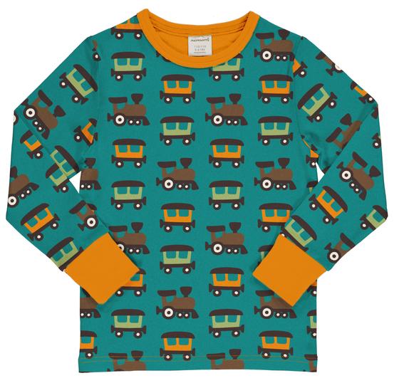 Langarmshirt "Train", Biobaumwolle, GOTS-zertifiziert