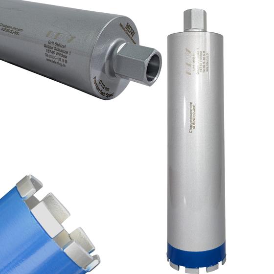 Eibenstock Kernbohreinheit <br> DBE 352 inklusive <br> 3x Diamant Bohrkronen, Wasserdruckbehälter aus Metall & M16-Befestigungsset