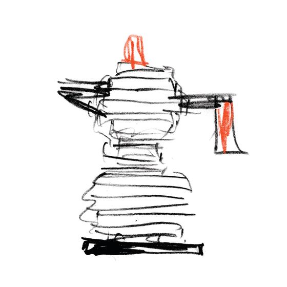 Pulcina Silber Espressokocher von Alessi