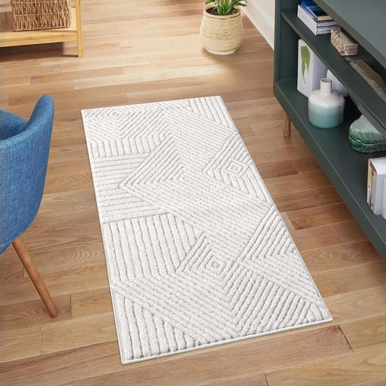 Lounge cream grey Teppich