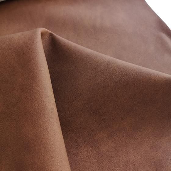Kunstleder / Taschenleder Vintage Optik -  cognac