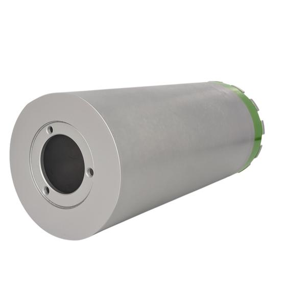 Diamant Nass-Kanalbohrkrone <br> Ø 112 mm - 272 mm <br> NL 300 mm & 400 mm <br> 3-Loch-Flansch-Aufnahme