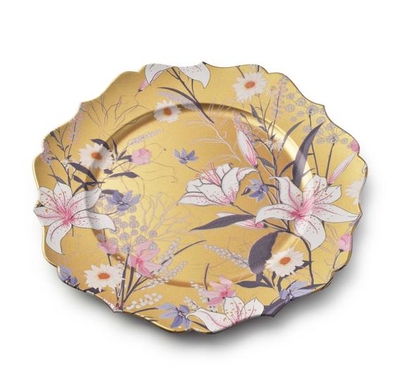 Tischschmuck | Platzteller BLANCHE COLORS  - gold