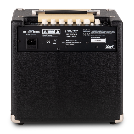 Cort E-Gitarren Verstärker CM15RBK 15 W