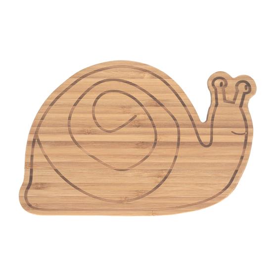 Lässig Frühstücksbrettchen Bambusholz - Board, Garden Explorer Schnecke