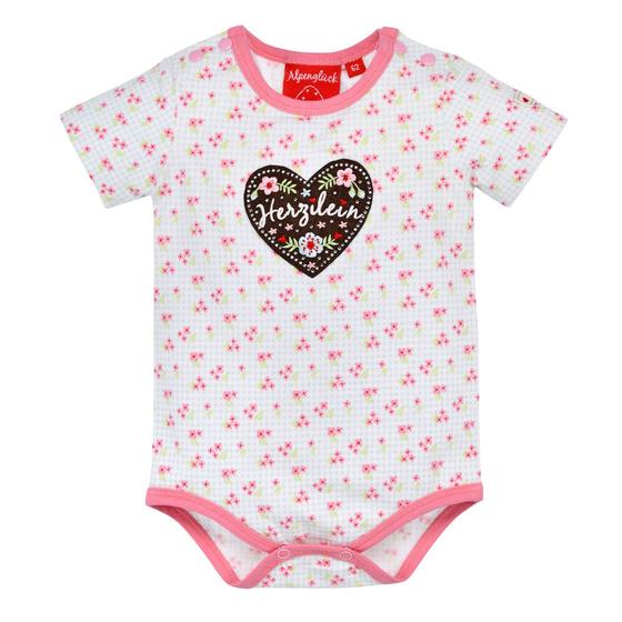 Body "Herzilein" mit Applikation