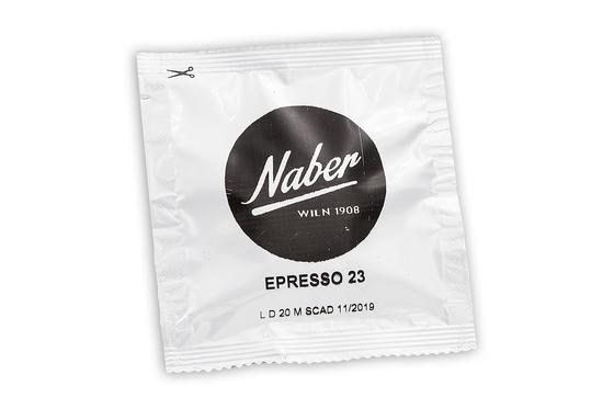Naber Espresso 23, 10 Stück ESE Pads